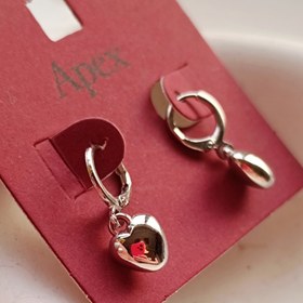 تصویر گوشواره قلب 