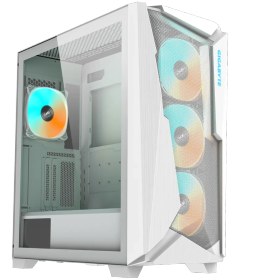 تصویر کیس گیمینگ گیگابایت C301 GLASS WHITE V2 