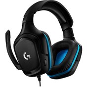 تصویر هدست با سیم لاجیتک مدل G431 Logitech G431 Wired Headset
