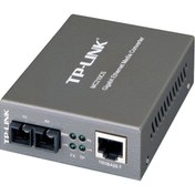 تصویر مبدل فیبر گیگابیتی و تک حاته تی پی-لینک MC210CS TP-LINK MC210CS Gigabit Single-Mode Media Converter