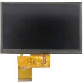 تصویر نمایشگر صنعتی LCD 5 inch مدل AT050TN33 به همراه تاچ اسکرین 