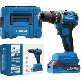 تصویر دریل چکشی دو باطری موتور براشلس VR2010-BLX VR2010-BLX Brushless Motor Dual Battery Hammer Drill