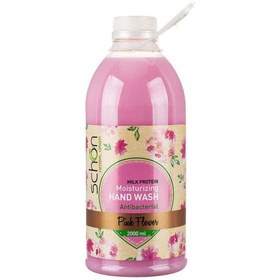 تصویر مایع دستشویی شون مدل Pink Flower حجم 2000 میلی لیتر 