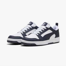 تصویر اسنیکر Puma اورجینال پوما 39232837 Rebound V6 Low Men's White Sneaker 