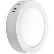 تصویر پنل جنرال گرد 25 وات General round panel 25 watt warm white surface mounted BURUX