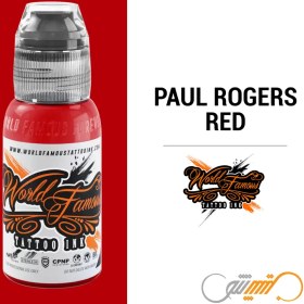 تصویر رنگ ورد فیمس پائول راجرس رد World Famous Paul Rogers Red 