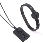 تصویر نیم ست قفل و کلید عشق 