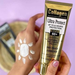تصویر کرم ضد آفتاب کلاژن SPF 90 بی رنگ ۱۰۰ میلی لیتر 