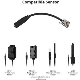 تصویر رابط مبدل سنسورهای سونوف به سوکت RJ9 Sonof sensor converter interface to RJ9 socket