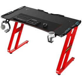 تصویر میز گیمینگ بلک ولف Black Wolf Gaming Desk BWGD-F1 