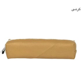 تصویر جامدادی چرم مشکی 