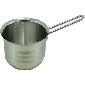 تصویر شیرجوش استیل سایز 16 دستی لوکس Destilux Steel sauce pot Destilux size 16