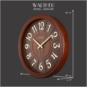 تصویر ساعت دیواری والتر مدل A6004BR 