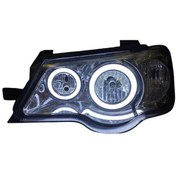تصویر چراغ جلو اسپرت پراید طرح bmw سفید مناسب برای 132 و 111 Sport pride headlight, white bmw design, suitable for 132 and 111