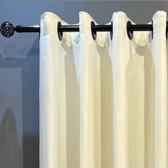 تصویر پرده پانچ مخمل کالیفرنیا شیری 