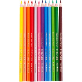 تصویر مداد رنگی ۲۴ رنگ سی کلاس C.Class PC4578-24 ا C.Class PC4578 24 Classic Color Pencils C.Class PC4578 24 Classic Color Pencils