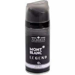 تصویر اسپری خوشبو کننده آلبرتا رایحه مونت بلانک لجند mont Blanc legend حجم 150میل 