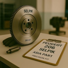 تصویر فلايويل پژو 206 تيپ 5 سلپيك 