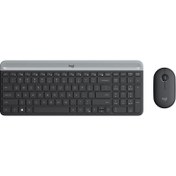 تصویر کیبورد و ماوس بی سیم لاجیتک مدل MK470 SLIM MK470 SLIM Wireless Keyboard and Mouse