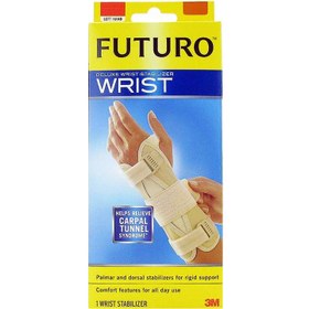 تصویر تثبیت کننده مچ دلوکس فوتورو کد 45538 مدل 2010 دست چپ Deluxe Wrist Stabilizer 2010-45538 Large-XLarge