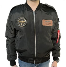 تصویر کاپشن زنانه مشکی CREWTURK | 0582-14 اورجینال 