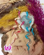 تصویر گوشواره مار شفاف 