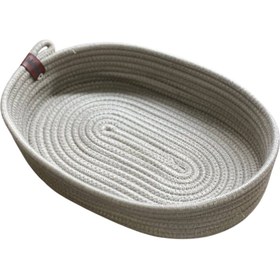 تصویر سبد نان بیضی قیطونی 