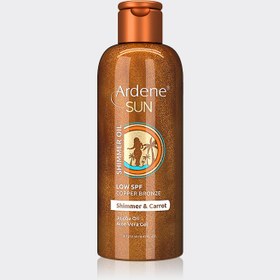 تصویر روغن آفتاب اکلیلی آردن Ardene Sun Shimmer Oil 250ml 