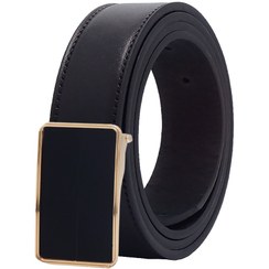 تصویر کمربند مردانه پلاکی چرم طبیعی PROMAX176NU220 