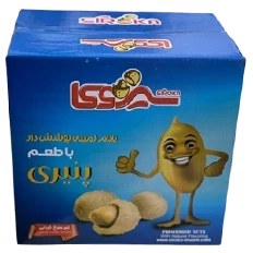 تصویر بادام زمینی روکش دار پنیری کارتن 10 کیلویی 
