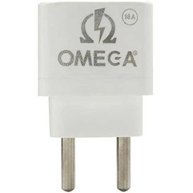 تصویر تبدیل برق سه به دو امگا 16 آمپر Omega 3Pin to 2Pin 16A Power Converter