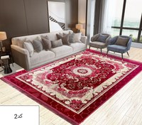 تصویر پتو فرش6متری ترولاو سنگین 7 کیلویی ابریشمی آستر پشت ترمزدار 