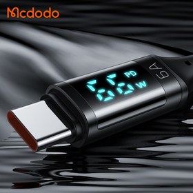 تصویر کابل تبدیل USB به USB-C مک دودو مدل CA-108 طول 1.2 متر Mcdodo USB to USB-C Data Cable