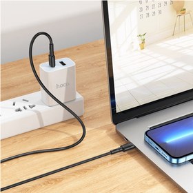 تصویر کابل تبدیل USB-C هوکو مدل X83 60W طول 1 متر 