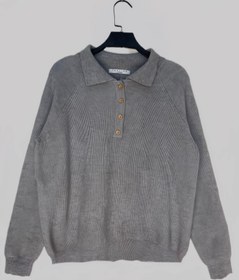 تصویر بافت یقه دکمه 