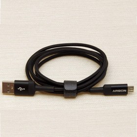 تصویر کابل تبدیل USB به microUSB آرسون مدل AN-13 طول ۱٫۲ متر 
