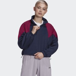 تصویر سوییشرت زنانه آدیداس مدل LARGE LOGO TRACK TOP کد GD2383 adidas | GD2383