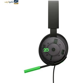 تصویر هدست سیمی گیمینگ مایکروسافت مدل Xbox 20th Anniversary Special Edition Xbox Stereo Headset 20th Anniversary Special Edition