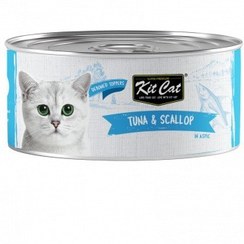 تصویر کنسرو کیت کت ماهی تون و اسکالوپ 