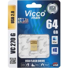 تصویر فلش ۶۴ گیگ ویکومن ViccoMan VC270 ا ViccoMan VC270 64GB USB 2.0 Flash Drive ViccoMan VC270 64GB USB 2.0 Flash Drive