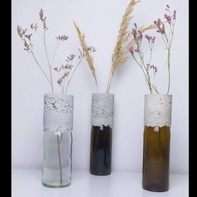 تصویر گلدان بتنی گلخند 