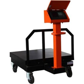 تصویر باسکول صنعتی 1/5 تن چرخدار پیام توزین مدل TS1500 