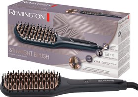 تصویر Remington CB7400 - ارسال 20 روز کاری Remington CB7400, Professional Style Hair Straightening Brush, Hair Straightener, Black