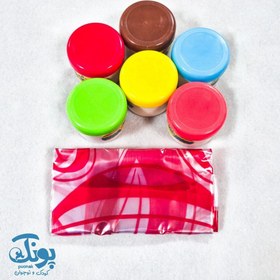 تصویر خمیر بازی ۶ رنگ پودری جادویی 