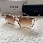 تصویر عینک سلین مربعی عسلی (کد 112) 