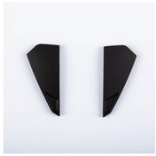 تصویر کلاه کاسکت موتورسیکلت پیک دریچه برای ایمنی X1 آلفا مشکی مات Klim 