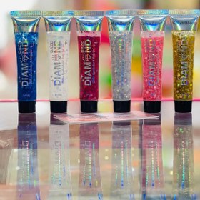 تصویر گیلیتر مایع - زرد 