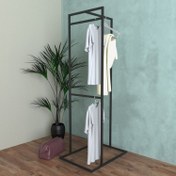 تصویر رگال لباس مدرن کارسازه مدل 701 | جالباسی شیک و کاربردی برای منزل و مزون 