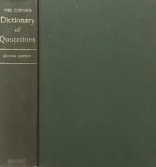 تصویر The Oxford Dictionary of Quotations: Second Edition 