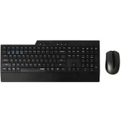 تصویر کیبورد و موس بی سیم رپو مدل 8200T Rapoo 8200T Multi-mode Wireless Keyboard and Mouse